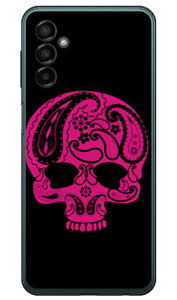 Paisley skull �u���b�N �i�N���A�j design by ROTM Galaxy M23 5G SM-M236Q MVNO�X�}�z�iSIM�t���[�[���j SECOND SKINgalaxy m23 5g sm-m236q �X�}�z galaxy m23 5g sm-m236q �X�}�[�g�t�H�� galaxy m23 5g sm-m236q �X�}�z�P�[�X galaxy