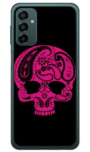Paisley skull �u���b�N �i�\�t�gTPU�N���A�j design by ROTM Galaxy M23 5G SM-M236Q MVNO�X�}�z�iSIM�t���[�[���j SECOND SKINgalaxy m23 5g sm-m236q �X�}�z galaxy m23 5g sm-m236q �X�}�[�g�t�H�� galaxy m23 5g sm-m236q galaxy m23 5g