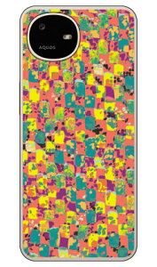 �e�N�X�`���t���[�N �C�G���[ (�N���A) AQUOS wish6 SH-M36 A602SH A603SH SoftBank Coverfull �{�� �ی� �n�[�h�P�[�X �X�}�z�J�o�[�@��������