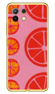 オレンジフルーツ ピンク (クリア)Mi 11 Lite 5G M2101K9R MVNOスマホ(SIMフリー端末) Coverfull カバフル 平面 受注生産 mi 11 lite 5g m2101k9r スマホ mi 11 lite 5g m2101k9r スマートフォン mi 11 lite 5g m2101k9r