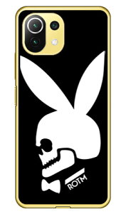 Bunny bone �u���b�N �i�\�t�gTPU�N���A�j design by ROTM Mi 11 Lite 5G M2101K9R MVNO�X�}�z�iSIM�t���[�[���j SECOND SKIN mi 11 lite 5g m2101k9r �X�}�z mi 11 lite 5g m2101k9r �X�}�[�g�t�H�� mi 11 lite 5g m2101k9r �X�}�z�P�[