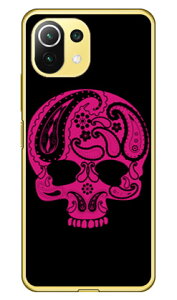 Paisley skull �u���b�N �i�\�t�gTPU�N���A�j design by ROTM Mi 11 Lite 5G M2101K9R MVNO�X�}�z�iSIM�t���[�[���j SECOND SKIN mi 11 lite 5g m2101k9r �X�}�z mi 11 lite 5g m2101k9r �X�}�[�g�t�H�� mi 11 lite 5g m2101k9r �X�}�z�P