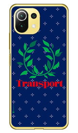 Transport Laurel クロスドット ネイビー （ソフトTPUクリア） design by Moisture Mi 11 Lite 5G M2101K9R MVNOスマホ（SIMフリー端末） SECOND SKIN mi 11 lite 5g m2101k9r スマホ mi 11 lite 5g m2101k9r スマートフォン mi 11 lite 5g m2101k9r 送料無料