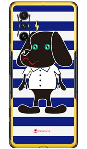 Doggy Stripe �l�C�r�[ �i�N���A�j design by Moisture POCO F4 GT MVNO�X�}�z�iSIM�t���[�[���j SECOND SKIN �n�[�h�P�[�Xpoco f4 gt �X�}�z poco f4 gt �X�}�[�g�t�H�� poco f4 gt �X�}�z�P�[�X poco f4 gt poco f4 gt �X�}�z 