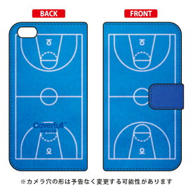 手帳型スマートフォンケース バスケットコート ブルー iPhone 6s Plus Apple Coverfull iphone6splus ケース iphone6splus カバー iphone 6s plus ケース iphone 6s plus カバー アイフォン6sプラス ケース アイフォン6sプラス カバー 送料無料