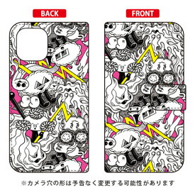 手帳型スマートフォンケース ICHASU 「CARTOON」 iPhone 12 Apple SECOND SKIN 受注生産 スマホケース 手帳型ケース iphone12 ケース iphone12 カバー アイフォーン12 ケース アイフォーン12 カバー アイフォン 12 送料無料