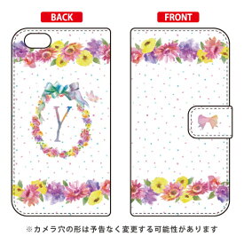 手帳型スマートフォンケース Cf LTD イニシャル パステルフラワー Y iPhone 6 Apple Coverfull iphone6 ケース iphone6 カバー iphone 6 ケース iphone 6 カバーアイフォーン6 ケース アイフォーン6 カバー iphoneケース ブランド iphone ケース 送料無料