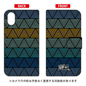�蒠�^�X�}�[�g�t�H���P�[�X �g���C�A���O�� �u���[ iPhone X XS Apple YESNO �蒠�^�P�[�X iphoneX iphoneXS �P�[�X iphoneX iphoneXS �J�o�[ iphone X iphone XS �P�[�X iphone X iphone XS �J�o�[�A�C�t�H�[��10 10S �P