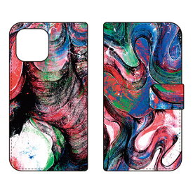 手帳型スマートフォンケース Yohei Takahashi 「Dejavu2015_03」 iPhone 13 mini Apple SECOND SKIN スマホケース 手帳型ケース iphone13mini ケース iphone13mini カバー アイフォーン13ミニ ケース アイフォーン13ミニ カバー アイフォン 13 ミニ 送料無料