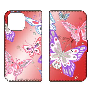 �蒠�^�X�}�[�g�t�H���P�[�X �r�c�n�� �uButterfly2 ���b�h�v iPhone 16 Pro Max SECOND SKIN �P�[�X �J�o�[ �X�}�z�P�[�X �������� �ϏՌ� �v�����g �ی� �Ռ��z��
