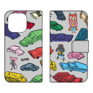 �蒠�^�X�}�[�g�t�H���P�[�X Rob Kidney �uDreamy Cars�v iPhone 16 Pro SECOND SKIN �P�[�X �J�o�[ �X�}�z�P�[�X �������� �ϏՌ� �v�����g �ی� �Ռ��z��