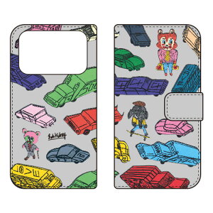 �蒠�^�X�}�[�g�t�H���P�[�X Rob Kidney �uDreamy Cars�v iPhone 17 Pro Max SECOND SKIN �P�[�X �J�o�[ �X�}�z�P�[�X �������� �ϏՌ� �v�����g �ی� �Ռ��z��