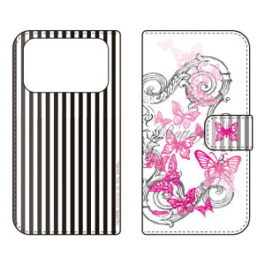 �蒠�^�X�}�[�g�t�H���P�[�X �r�c�n�� �uButterfly1 �s���N�v iPhone 17 Pro Max SECOND SKIN �P�[�X �J�o�[ �X�}�z�P�[�X �������� �ϏՌ� �v�����g �ی� �Ռ��z��