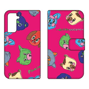 �蒠�^�X�}�[�g�t�H���P�[�X Rob Kidney �uCity Escape Picnic Crew�v Galaxy S21+ 5G SCG10 au SECOND SKIN au scg10 �P�[�X scg10 �J�o�[ galaxy s21 plus 5g�P�[�X galaxy s21 plus 5g�J�o�[ �M�����N�V�[ s21 �v���X 5G �P�[�X 