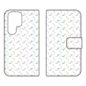 �蒠�^�X�}�[�g�t�H���P�[�X Cf LTD �p�^�[��-48 Galaxy S23 Ultra SCG20 SC-52D SM-S918Q Coverfull �P�[�X �J�o�[ �X�}�z�P�[�X �������� �ϏՌ� �v�����g �ی� �Ռ��z��