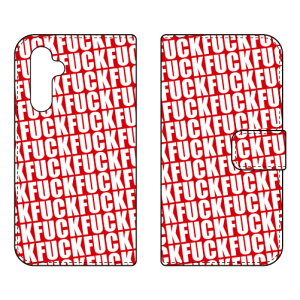 �蒠�^�X�}�[�g�t�H���P�[�X Cf LTD FUCK�p�^�[�� ���b�h Galaxy A54 5G SCG21 SC-53D Coverfull �P�[�X �J�o�[ �X�}�z�P�[�X �������� �ϏՌ� �v�����g �ی� �Ռ��z��
