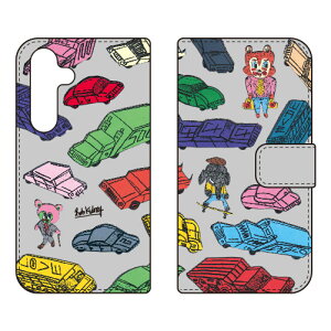 �蒠�^�X�}�[�g�t�H���P�[�X Rob Kidney �uDreamy Cars�v Galaxy S24 SCG25 SC-51E SM-S921Q SECOND SKIN �P�[�X �J�o�[ �X�}�z�P�[�X �������� �ϏՌ� �v�����g �ی� �Ռ��z��