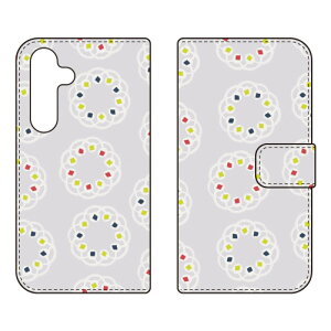 �蒠�^�X�}�[�g�t�H���P�[�X Cf LTD �p�^�[��-127 Galaxy S24 SCG25 SC-51E SM-S921Q Coverfull �P�[�X �J�o�[ �X�}�z�P�[�X �������� �ϏՌ� �v�����g �ی� �Ռ��z��