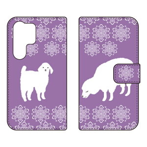 �蒠�^�X�}�[�g�t�H���P�[�X Cf LTD �ق�����Ђ� �iPURPLE�j Galaxy S24 Ultra SCG26 SC-52E SM-S928Q Coverfull �P�[�X �J�o�[ �X�}�z�P�[�X �������� �ϏՌ� �v�����g �ی� �Ռ��z��
