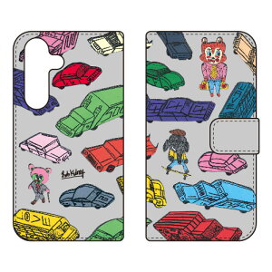 �蒠�^�X�}�[�g�t�H���P�[�X Rob Kidney �uDreamy Cars�v Galaxy S25 SCG31 SC-51F SM-S931Z SM-S931Q SECOND SKIN �P�[�X �J�o�[ �X�}�z�P�[�X �������� �ϏՌ� �v�����g �ی� �Ռ��z��