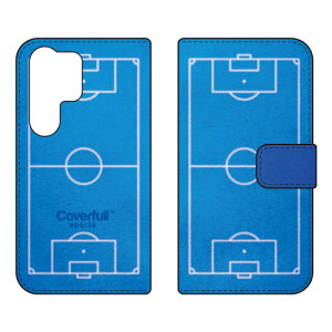 �蒠�^�X�}�[�g�t�H���P�[�X �T�b�J�[�R�[�g �u���[ Galaxy S25 Ultra SCG32 SC-52F SM-S938Z SM-S938Q Coverfull �P�[�X �J�o�[ �X�}�z�P�[�X �������� �ϏՌ� �v�����g �ی� �Ռ��z��