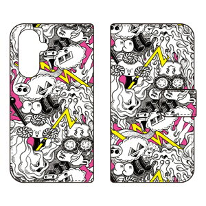 �蒠�^�X�}�[�g�t�H���P�[�X ICHASU �uCARTOON�v Galaxy A57 5G SCG39 SC-54G SM-A576Z SM-A576C SM-A576Q SECOND SKIN �P�[�X �J�o�[ �X�}�z�P�[�X �������� �ϏՌ� �v�����g �ی� �Ռ��z��
