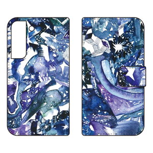�蒠�^�X�}�[�g�t�H���P�[�X Saqui Hotate �uhoshikuzu�v Galaxy S22 SCG13 SC-51C au�Edocomo SECOND SKIN �󒍐��Y �X�}�z�P�[�X �蒠�^�P�[�Xau scg13 sc-51c �P�[�X scg13 sc-51c �J�o�[ galaxy s22 �P�[�X galaxy s22 �J�o