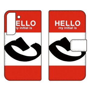 �蒠�^�X�}�[�g�t�H���P�[�X Cf LTD �n���[ �C�j�V���� �A���t�@�x�b�g C �i���b�h�j Galaxy S22 SCG13 SC-51C au�Edocomo Coverfull �蒠�^�P�[�Xau scg13 sc-51c �P�[�X scg13 sc-51c �J�o�[ galaxy s22 �P�[�X galaxy s2