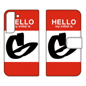 �蒠�^�X�}�[�g�t�H���P�[�X Cf LTD �n���[ �C�j�V���� �A���t�@�x�b�g G �i���b�h�j Galaxy S22 SCG13 SC-51C au�Edocomo Coverfull �蒠�^�P�[�Xau scg13 sc-51c �P�[�X scg13 sc-51c �J�o�[ galaxy s22 �P�[�X galaxy s2