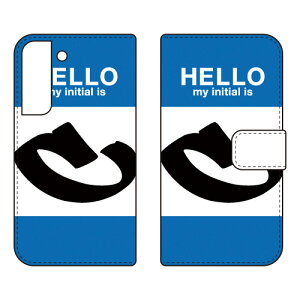 �蒠�^�X�}�[�g�t�H���P�[�X Cf LTD �n���[ �C�j�V���� �A���t�@�x�b�g C �i�u���[�j Galaxy S22 SCG13 SC-51C au�Edocomo Coverfull �蒠�^�P�[�Xau scg13 sc-51c �P�[�X scg13 sc-51c �J�o�[ galaxy s22 �P�[�X galaxy s2