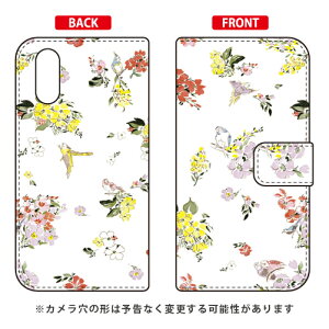 �蒠�^�X�}�[�g�t�H���P�[�X SINDEE �uFly Flower �i�z���C�g�j�v AQUOS sense3 plus SHV46 au�ESoftBank�EMVNO�X�}�z�iSIM�t���[�[���j�E�y�V���o�C�� SECOND SKINau shv46 �J�o�[ shv46 �P�[�X aquos sense3plus shv46 �J
