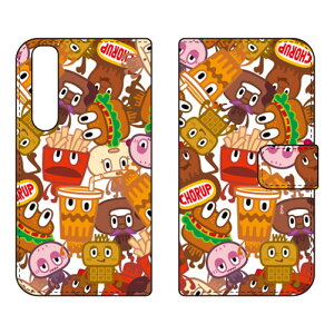 �蒠�^�X�}�[�g�t�H���P�[�X �uwafflers�v design by PansonWorks Xperia 1 III SOG03�ESO-51B�EA101SO au�Edocomo�ESoftBank SECOND SKIN xperia 1 iii �P�[�X xperia 1 iii �J�o�[ 1 iii �P�[�X 1 iii �J�o�[ �G�N�X�y���A1 iii �P