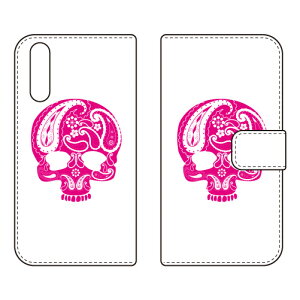 �蒠�^�X�}�[�g�t�H���P�[�X Paisley skull �s���N design by ROTM Xperia 10 III SOG04�ESO-52B�EA102SO�E10 III Lite XQ-BT44 au�Edocomo�EY!mobile�EMVNO�X�}�z�iSIM�t���[�[���j SECOND SKIN xperia 10 iii �P�[�X xperia 10 iii ��