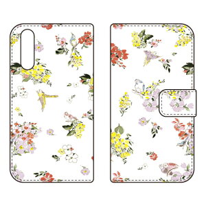 �蒠�^�X�}�[�g�t�H���P�[�X SINDEE �uFly Flower �i�z���C�g�j�v Xperia 10 III SOG04�ESO-52B�EA102SO�E10 III Lite XQ-BT44 au�Edocomo�EY!mobile�EMVNO�X�}�z�iSIM�t���[�[���j SECOND SKIN xperia 10 iii �P�[�X xperia 10 iii 