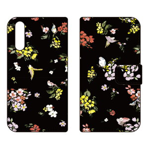 �蒠�^�X�}�[�g�t�H���P�[�X SINDEE �uFly Flower �i�u���b�N�j�v Xperia 10 III SOG04�ESO-52B�EA102SO�E10 III Lite XQ-BT44 au�Edocomo�EY!mobile�EMVNO�X�}�z�iSIM�t���[�[���j SECOND SKIN xperia 10 iii �P�[�X xperia 10 iii 