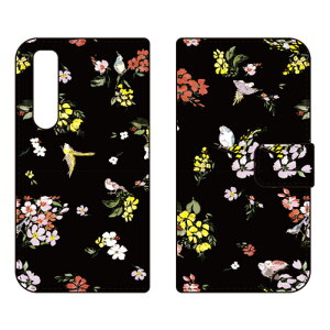 �蒠�^�X�}�[�g�t�H���P�[�X SINDEE �uFly Flower �i�u���b�N�j�v Xperia 5 III SOG05�ESO-53B�EXQ-BQ42 au�Edocomo�ESoftBank�EMVNO�X�}�z�iSIM�t���[�[���j SECOND SKIN xperia 5 mark3 �P�[�X xperia 5 mark3 �J�o�[ 5 mark3 