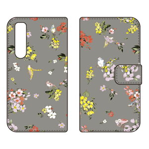 �蒠�^�X�}�[�g�t�H���P�[�X SINDEE �uFly Flower �i�O���[�j�v Xperia 5 III SOG05�ESO-53B�EXQ-BQ42 au�Edocomo�ESoftBank�EMVNO�X�}�z�iSIM�t���[�[���j SECOND SKIN xperia 5 mark3 �P�[�X xperia 5 mark3 �J�o�[ 5 mark3 �P
