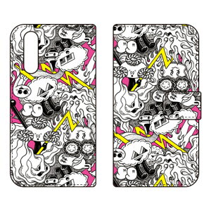 �蒠�^�X�}�[�g�t�H���P�[�X ICHASU �uCARTOON�v Xperia 10 IV SOG07 SO-52C A202SO XQ-CC44 SECOND SKIN �P�[�X �J�o�[ �X�}�z�P�[�X �������� �ϏՌ� �v�����g �ی� �Ռ��z��