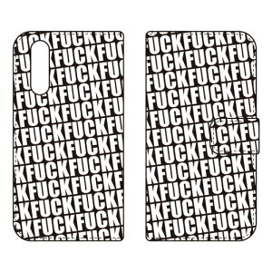 �蒠�^�X�}�[�g�t�H���P�[�X Cf LTD FUCK�p�^�[�� �u���b�N Xperia 10 IV SOG07 SO-52C A202SO XQ-CC44 Coverfull �P�[�X �J�o�[ �X�}�z�P�[�X �������� �ϏՌ� �v�����g �ی� �Ռ��z��