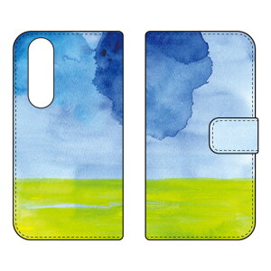 �蒠�^�X�}�[�g�t�H���P�[�X kanoco �u�n���錎�v Xperia 1 V SOG10 SO-51D A301SO XQ-DQ44 SECOND SKIN �P�[�X �J�o�[ �X�}�z�P�[�X �������� �ϏՌ� �v�����g �ی� �Ռ��z��