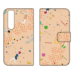 �蒠�^�X�}�[�g�t�H���P�[�X YOKEY �uMilky Way�v Xperia 1 VI SOG13 SO-51E A401SO XQ-EC44 SECOND SKIN �P�[�X �J�o�[ �X�}�z�P�[�X �������� �ϏՌ� �v�����g �ی� �Ռ��z��