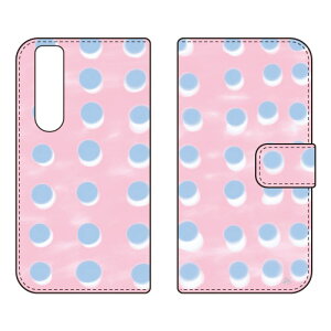 �蒠�^�X�}�[�g�t�H���P�[�X �I�u�`�W�� �udot series �s���N�v Xperia 1 VI SOG13 SO-51E A401SO XQ-EC44 SECOND SKIN �P�[�X �J�o�[ �X�}�z�P�[�X �������� �ϏՌ� �v�����g �ی� �Ռ��z��