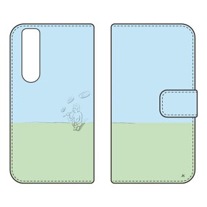 �蒠�^�X�}�[�g�t�H���P�[�X HUMON design by �I�u�`�W�� Xperia 1 VI SOG13 SO-51E A401SO XQ-EC44 SECOND SKIN �P�[�X �J�o�[ �X�}�z�P�[�X �������� �ϏՌ� �v�����g �ی� �Ռ��z��