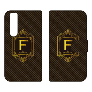 �蒠�^�X�}�[�g�t�H���P�[�X Cf LTD ���O�W���A���[ �C�j�V���� �A���t�@�x�b�g F �i�S�[���h�C�G���[�j Xperia 1 VI SOG13 SO-51E A401SO XQ-EC44 Coverfull �P�[�X �J�o�[ �X�}�z�P�[�X �������� �ϏՌ� �v