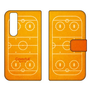 �蒠�^�X�}�[�g�t�H���P�[�X �A�C�X�z�b�P�[�R�[�g �I�����W Xperia 1 VI SOG13 SO-51E A401SO XQ-EC44 Coverfull �P�[�X �J�o�[ �X�}�z�P�[�X �������� �ϏՌ� �v�����g �ی� �Ռ��z��