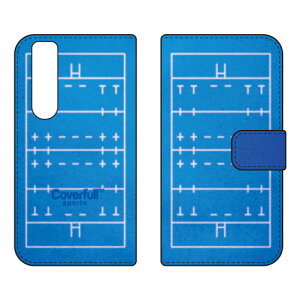 �蒠�^�X�}�[�g�t�H���P�[�X ���O�r�[�R�[�g �u���[ Xperia 1 VI SOG13 SO-51E A401SO XQ-EC44 Coverfull �P�[�X �J�o�[ �X�}�z�P�[�X �������� �ϏՌ� �v�����g �ی� �Ռ��z��