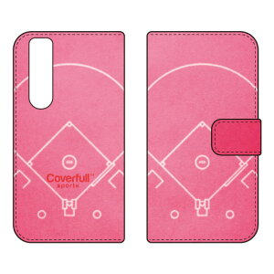 �蒠�^�X�}�[�g�t�H���P�[�X �싅 �x�[�X�{�[���R�[�g �s���N Xperia 1 VI SOG13 SO-51E A401SO XQ-EC44 Coverfull �P�[�X �J�o�[ �X�}�z�P�[�X �������� �ϏՌ� �v�����g �ی� �Ռ��z��