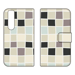 �蒠�^�X�}�[�g�t�H���P�[�X Cf LTD �p�^�[��-63 Xperia 1 VI SOG13 SO-51E A401SO XQ-EC44 Coverfull �P�[�X �J�o�[ �X�}�z�P�[�X �������� �ϏՌ� �v�����g �ی� �Ռ��z��