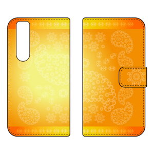 �蒠�^�X�}�[�g�t�H���P�[�X Cf LTD �y�C�Y���[ �I�����W Xperia 1 VI SOG13 SO-51E A401SO XQ-EC44 Coverfull �P�[�X �J�o�[ �X�}�z�P�[�X �������� �ϏՌ� �v�����g �ی� �Ռ��z��