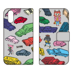 �蒠�^�X�}�[�g�t�H���P�[�X Rob Kidney �uDreamy Cars�v Xperia 10 VI SOG14 SO-52E A402SO XQ-ES44 SECOND SKIN �P�[�X �J�o�[ �X�}�z�P�[�X �������� �ϏՌ� �v�����g �ی� �Ռ��z��